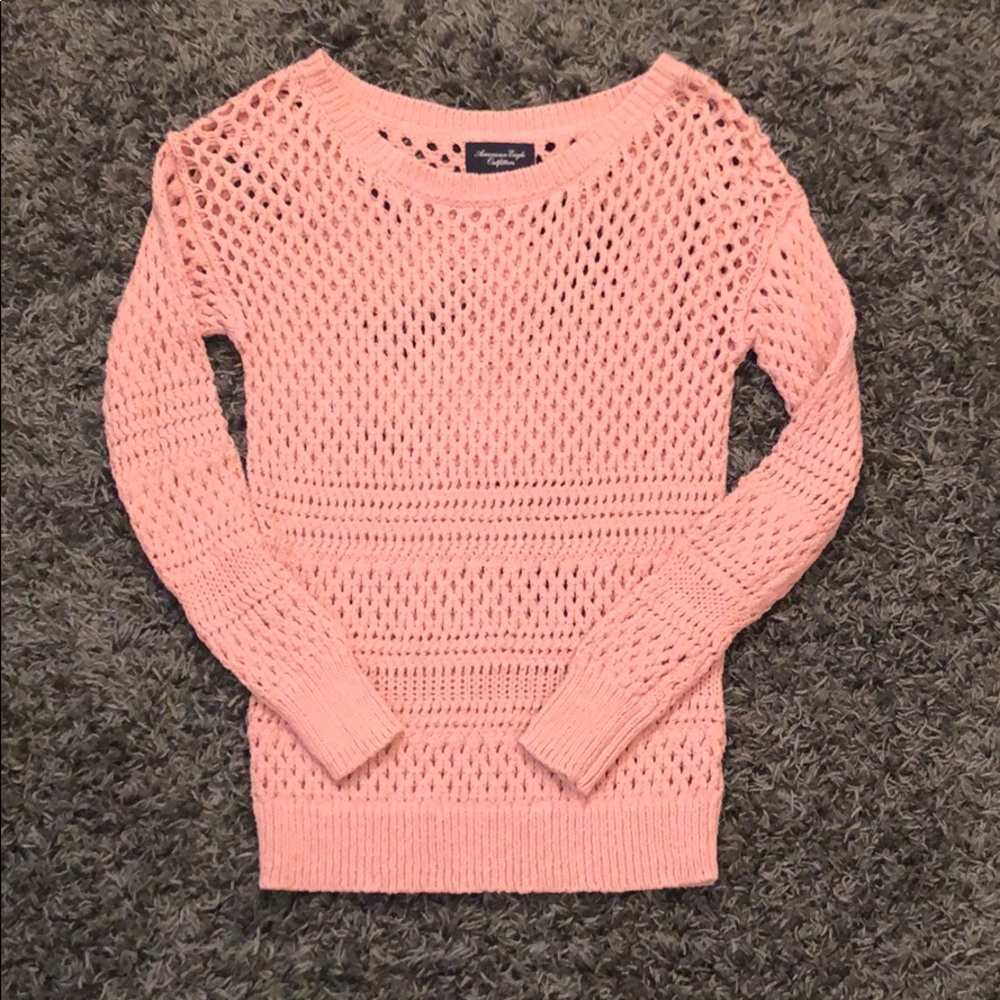 Holey sweater